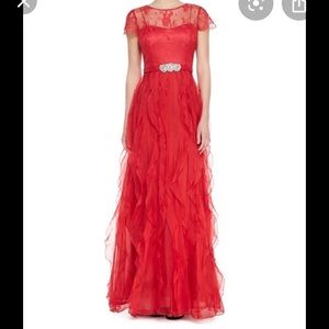 COPY - Ricki Freeman Teri Jon Amazing Silk dress sz 12